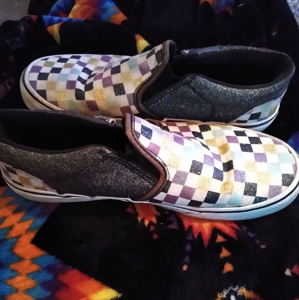 Vans slip on sneakers